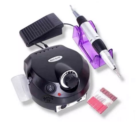 Torno De Uñas Nail Drill Profesional 30 000 Rpm Color Negro MercadoLibre