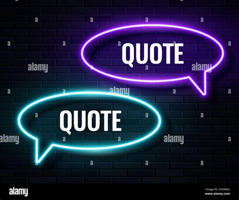 Vector Retro Neon Glowing Speech Bubble Frames Stock Vector Image Art