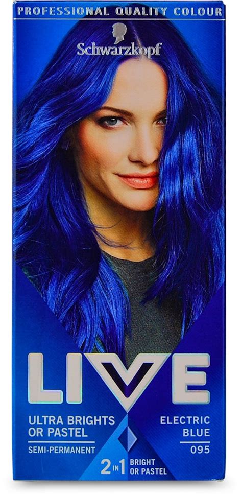 Schwarzkopf Live Ultra Brights 95 Electric Blue Medino