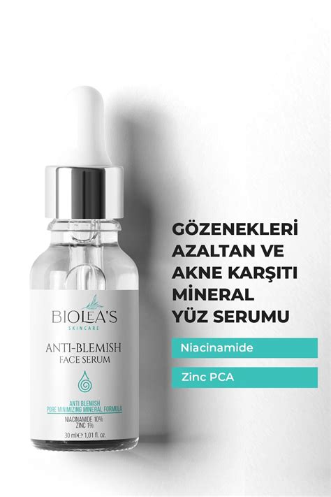 Biolea s skincare Gözenekleri Azaltan Ve Akne Karşıtı Mineral Yüz