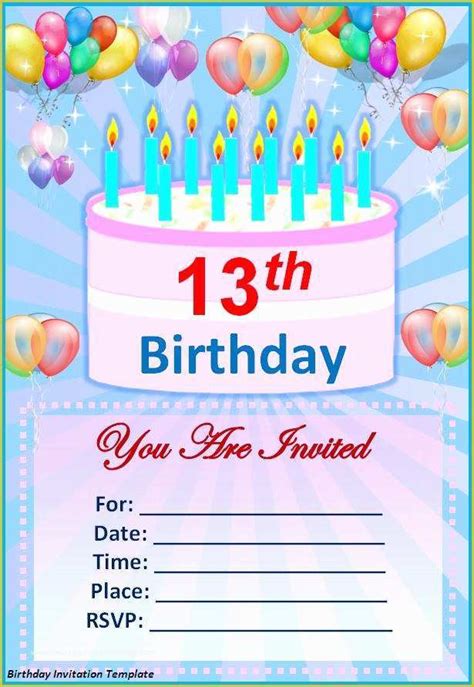 Free Birthday Templates with Photo Of Create Birthday Invitations ...