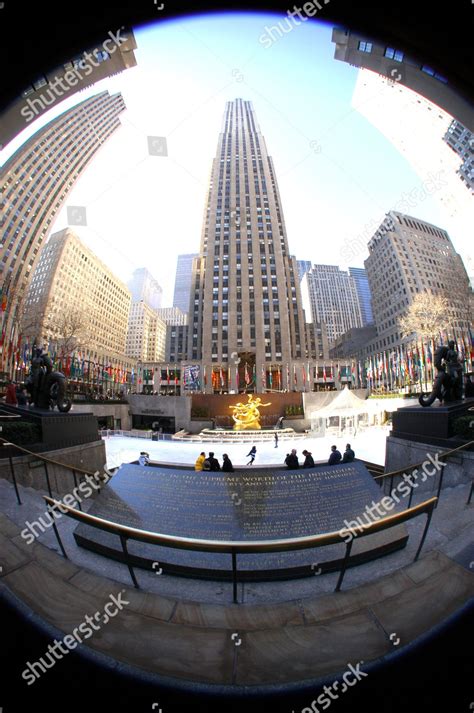 Rockefeller Centre New York America Editorial Stock Photo - Stock Image ...