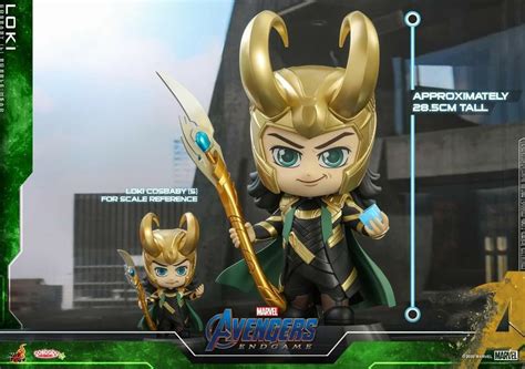 Hot Toys Avengers Endgame Large Sized Loki With Scepter Cm Cosbaby