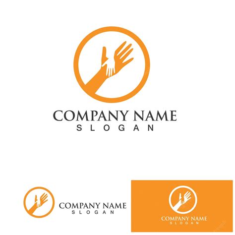 Premium Vector Hand Help Logo And Symbols Template Icons App