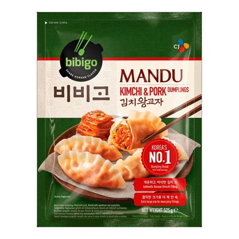 Cj Bibigo Mandu Korean Kimchi And Pork Original Dumpling Extra Large