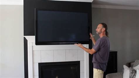 Down And Out Swivel Mount Tv Mount Over Fireplace