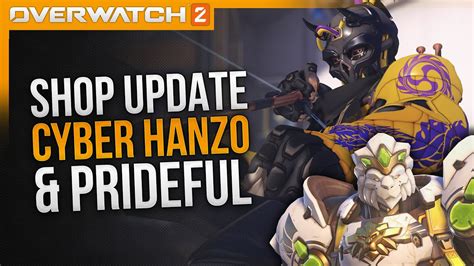 Cyber Dragon Hanzo Prideful Rein Ingame Showcase Overwatch 2 Shop