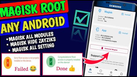 How To Magisk Root Any Android 11 12 10 9 8 Rooting 2023 Without Pc