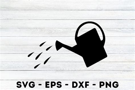 Watering Can Silhouette Svg Graphic By MagaArt Creative Fabrica