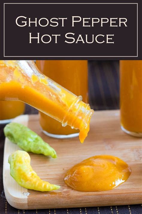 Ghost Pepper Hot Sauce | Hot sauce recipes, Ghost pepper hot sauce ...