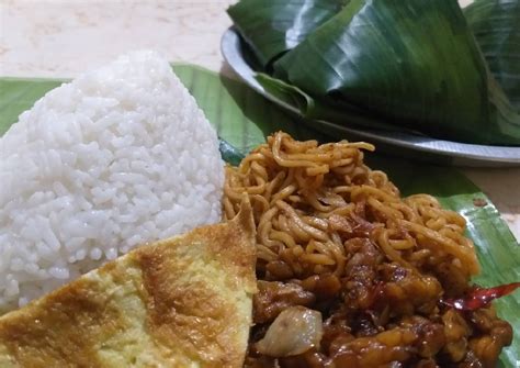 Resep Nasi Kucing A La Angkringan Tutorial Bungkus Daun Pisang Oleh