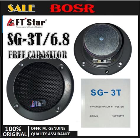 Ft Star Sg T Professional Hi Fi Tweeter Lazada Ph