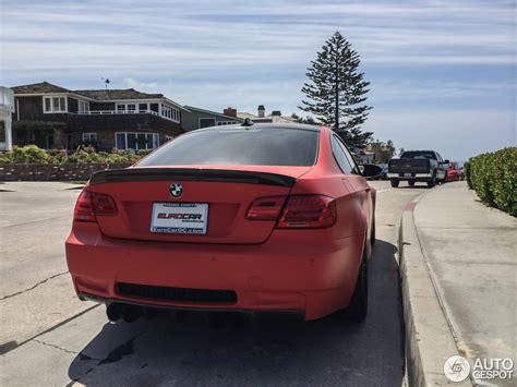 Frozen Red Limited Edition M3 Spotted In California Autoevolution