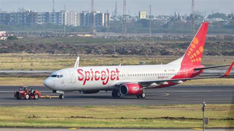 Spicejet Aircraft Catches Fire At Delhi Airport India Tv