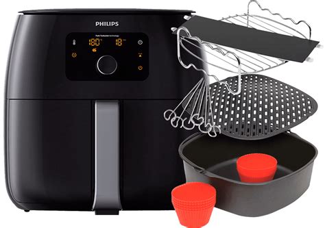 Philips Avance Airfryer XXL HD9650 90 Zwart Accessoireset