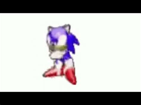 Low Quality Sonic Dancing To Undefeatable YouTube