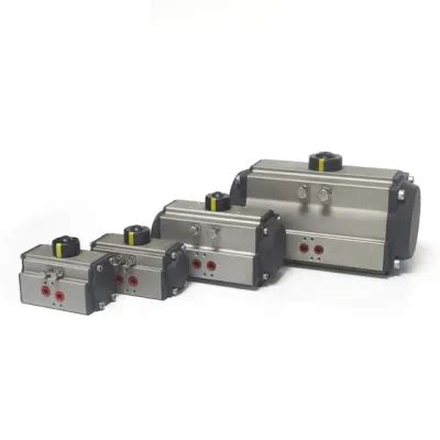 Iso Alpha C Black Single Acting Rt K Pneumatic Valve Actuator