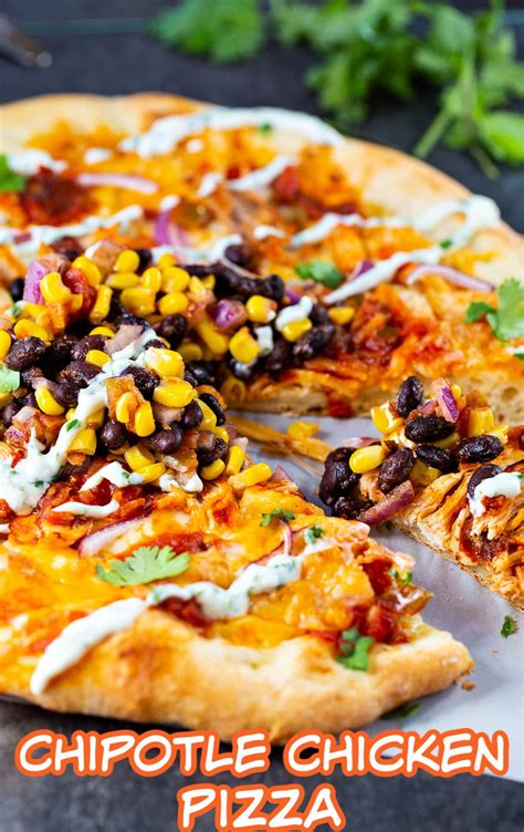 Chipotle Chicken Pizza Spicy Southern Kitchen