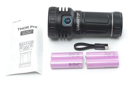 Lumintop Thor PRO review | Hybrid flashlight with LED and LEP: 13,000 ...