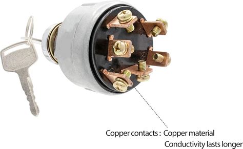 Mdy Interruptor De Encendido Con Posiciones Y Terminales De