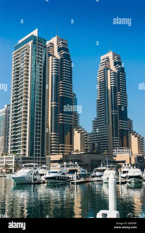 High rise buildings and streets in Dubai, UAE Stock Photo - Alamy