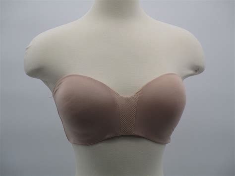 Maidenform Strapless Bra 34d Nude Lift Underwire 5 Wa Gem