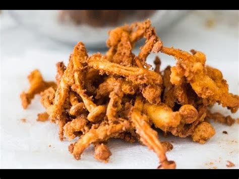 Keto Fried Mushrooms Great Crispy Topping Youtube