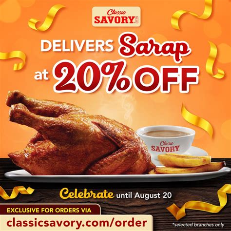 Classic Savory Off Classic Favorites Promo Manila On Sale