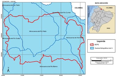 Mapa De Microcuencas Intersecantes Con El Bosque Protector Cerro