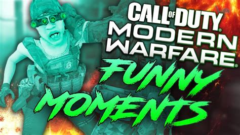 CALL OF DUTY MODERN WARFARE FUNNY MOMENTS YouTube