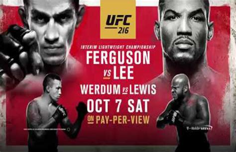 UFC 216: Ferguson vs. Lee Preview – Blitz Weekly