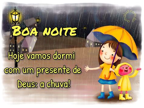 Imagens De Boa Noite Chuva E Frases Inspiradoras