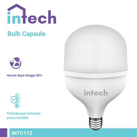 Jual Lampu Led W Watt Intech Kapsul Dari Inlite Murah Terang