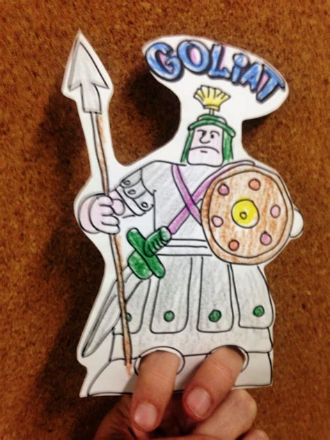 Free Printable David And Goliath Crafts - Printable Word Searches