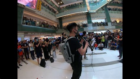 Glory To Hong Kong The Protest Anthem Of Hong Kong Sung In New Town