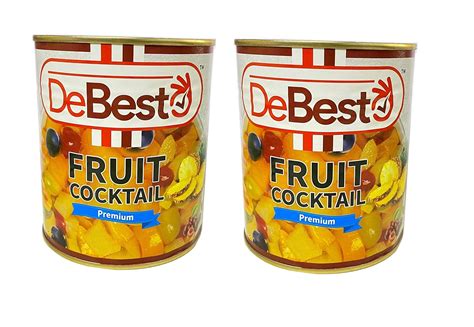 De Besto Fruit Cocktail Pack Of 2 X 850g Grocery And Gourmet Foods