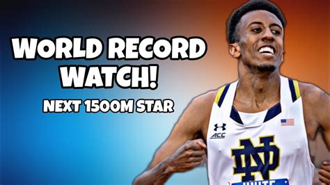 Yared Nuguse Mile World Record Attempt Millrose Games 2024 Track