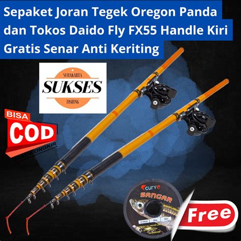 Jual Tegek Set Kolong Oregon Panda Dan Tokos FX 55 Hitam Shopee Indonesia