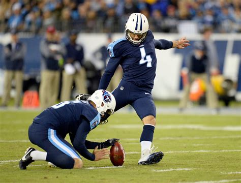 Titans kicker extends record to 49 straight kicks inside 50 – Werner Teal