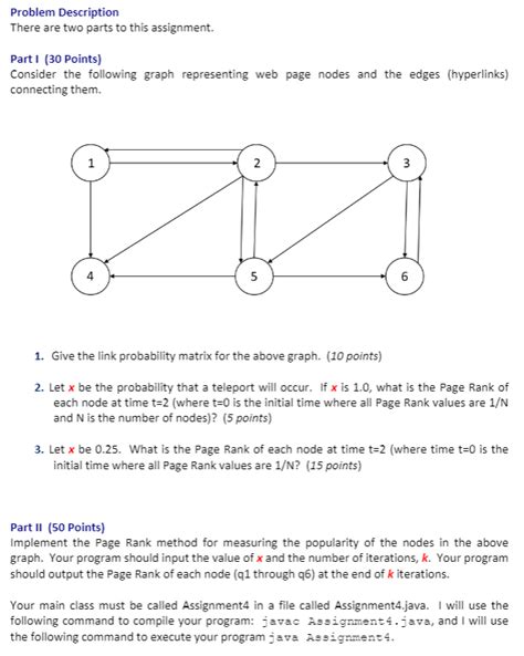 Solved Problem Description There Are Two Parts To This Chegg