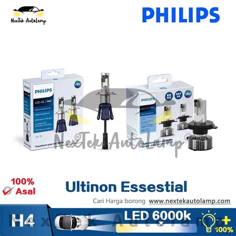 Philips Ultinon Essential LED H4 HS1 12V 6000K Gen2 G2 H4 HS1 12V 24V