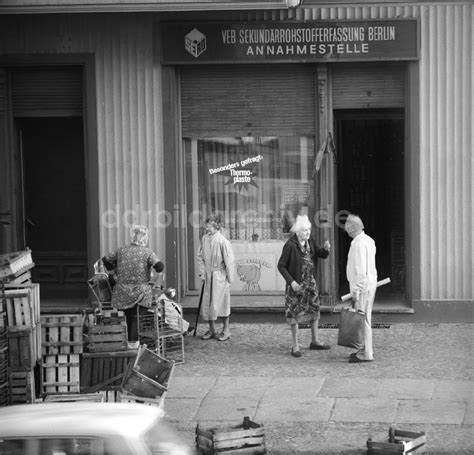 Ddr Bildarchiv Berlin Berlin Prenzlauer Berg Sero Annahmestelle