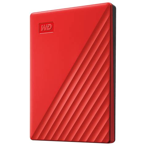 Wd My Passport 2 To Rouge Usb 3 0 Disque Dur Externe Ldlc