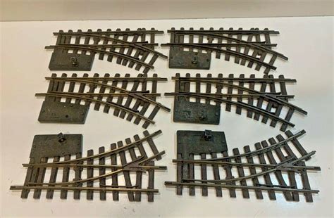 Six 6 Lgb G Scale Manual Switches Four 1200 W R H And Two 1210 W L H 3765062787