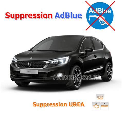 Suppression système AdBlue Urea Citroën DS4 2014 a 2018