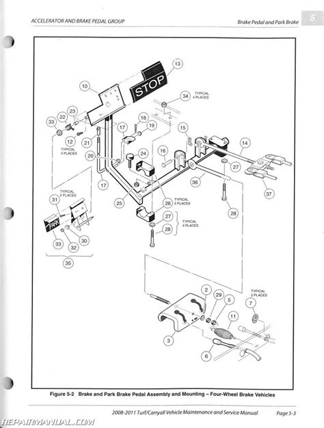 Club Car Carryall 2 Parts