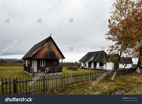 Romanian Peasant Architecture Old Peasant Houses Stock Photo (Edit Now ...