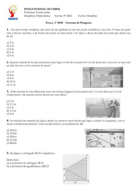 Docx Atividade Ii Teorema De Tales Dokumen Tips