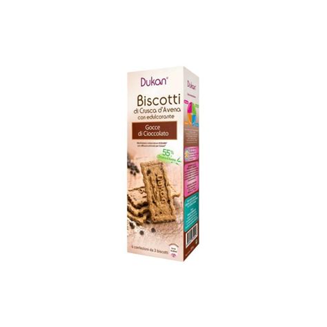 Dukan Expert Biscotti Alla Crusca D Avena Con Gocce Di Cioccolato X