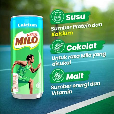 Milo Activ Go Kaleng 240 Ml Farmaku